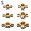 EPPEPS Acessórios para Molde de Espuma Haste Lisa Rosqueada Material Pistola Placa de Pressão de Aço Inoxidável Mandril de Latão Anel de Vedação de Fixação