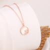 Plata de ley s925 copo de nieve de fritillaria blanca natural hielo y nieve de invierno estilo nicho de lujo ligero dulce romántico collar de mujer para Navidad