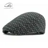 Sombreros de Estilo Nuevo Primavera y Otoño 2025 para Hombres y Mujeres: Gorra Casual de Pico de Pato, Boina Artística Retro de Jacquard de Mezclilla, Gorra de Béisbol