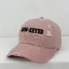 Gorra de Béisbol Personalizada de Nuevo Estilo, Bordada, Sin Parche, Parte Superior Suave, Desgastada, para Mujer, Sombrero Casual Versátil, Moderno, Adelgazante, Protector Solar para Exteriores
