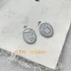 Ins Nicho Jasmim Branco Neve Sino Conto de Fadas Princesa Pingente DIY Pulseira Colar Corrente de Celular com Contas Material
