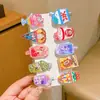 Pinzas para el flequillo de niñas sin marcas, Pinzas laterales, Pinzas de colores estilo escolar Dopamina para el flequillo, Accesorios para el cabello, Pasadores para el cabello infantiles estilo coreano