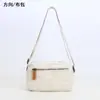 Bolsa de Ombro Original Nova em Lona com Couro de Vaca para Mulheres, Bolsa de Mão de Alta Qualidade Estilo Coreano, Bolsa de Viagem Versátil para Homens