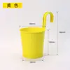 Ganchos Metálicos para Colgar en Balcón para Macetas, Macetas Colgantes de Hierro Forjado para Plantas de Colores, Suculentas y Flores, Ganchos de Cubo Metálicos