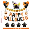 Nuevo globo de Halloween con forma de película de aluminio, globo decorativo de dibujos animados, globo para fiesta temática de Halloween
