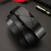 Cinturón de Negocios para Hombre 2026 Estilo Nuevo Hebilla Automática Sin Dientes para Usar por Dentro, Moderno y Sencillo para Jóvenes, Transfronterizo