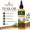 Aceite Pulidor y de Cuidado para Muebles de Madera KineShineX para Madera de Teca, Nogal y Roble, Restaura la Veta de la Madera y Mejora el Brillo