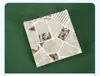 Papel de Embrulho de Hamburgo Papel Absorvente de Óleo à Prova de Óleo para Frango Frito Papel de Base para Lanches Bandeja de Jornal Inglês Papel Óleo Transfronteiriço
