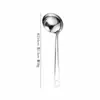 Novo Conjunto de Utensílios de Cozinha de Aço Inoxidável, Utensílios de Cozinha Mini de 6 Peças, Espátula Chinesa, Concha Pequena para Sopa, Espátula para Bolo, Panela Pequena Dourada