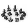 Pequeno Filme Adesivo 6*6 reset 12*12 SMD micro-movimento 3*6 Botão 4x4 botão eletrônico 3*4 interruptor tátil