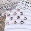 Base Lisa Sin Fondo 6*8 Huevo de Paloma Melocotón Claro Pedrería Apilada para Uñas DIY de Lujo Ligero
