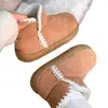 Botines de Suela Gruesa, Botas de Nieve para Mujer, Nuevo Estilo Invierno 2026, Versátiles, Forrados de Felpa, Botines Cortos Engrosados, Zapatos Cálidos para Mujer