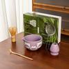 Exportar Batidor de Té Japonés Set de Té Matcha Cucharón de Té Cepillo para Matcha Cepillo Mezclador para Espumar Té con Leche Batidor de Té Cucharón de Té