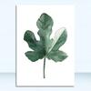 Planta Tropical Poster Nordic Sala de Estar Pintura Decorativa Folhas Verdes Arte de Parede Moderna Pintura em Tela Núcleo de Micro Pintura Spray Transfronteiriça