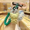 Beige Agua Mismo Estilo Encanto Dorado para Teléfono Oro Puro 999 Peluche Kuromi Hello Kitty Accesorio para Bolso Llavero