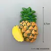 Ímãs de Geladeira Novos Estilo Ovo, Decorações Magnéticas Laterais Personalizadas Criativas com Tema de Comida