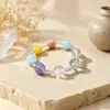 Collar para perro de cristal para mascotas, piedra ojo de tigre natural y cuenta de amazonita, un collar de gato de lujo y alta gama