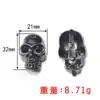 Atacado do Fabricante Rebites de Cabeça de Fantasma Peças DIY Couro Roupas Sapatos Decoração Rebites Acessórios Pregos de Caveira Decoração de Halloween