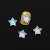 Joyería para Uñas Dopamina Flash Estrella Estrella de Seis Puntas para Usar en Uñas Accesorios para Uñas de Niños Joyería Arete de Clip Arete