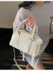 Bolso de Almohada Popular Portátil Transfronterizo para Mujer Primavera 2025 Nuevo Bolso de Hombro Cruzado Simple con Lazo Dulce para Viajar