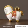 Zodiaco Año Nuevo Chino Caballo Set de Regalo Recuerdo Año del Caballo Pequeño Regalo Práctico Modelo Nuevo Planificación de Eventos Decoración de Regalo Caballo