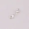 Colar com Fecho Lagosta Dupla Face Fecho de Pulseira Fecho de Colar Conector de Fecho Lagosta de Liga de Zinco Chaveiro Criativo DIY