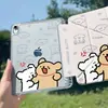 Funda protectora Apple iPad con ranura para lápiz para la 12ª, 9ª, 10ª, 11ª, 8ª generación, iPad Air transparente, anti-doblez, A16 pulgadas