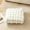 Cojín cuadrado tejido estilo nórdico ins transfronterizo, cojín para sofá, almohada para siesta en la oficina, cojín anudado, dropshipping