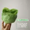 Modelo de Verdura Simulada Lechuga Falsa Repollo Brócoli Hojas Verdes Hojas de Shanghái Modelo de Gabinete Decoración para Casa