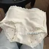 Estilo Japonés 10A Antibacterianas Algodón Puro para Niñas Braguitas para Mujer Florales Transpirables Entrepierna Extendida Tiro Medio Hipster Braguitas para Mujer