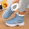 Zapatos de algodón transfronterizos europeos y americanos para otoño e invierno, talla grande, deportivos casuales, de felpa, nuevos, botas de nieve, venta al por mayor, talla grande