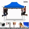 Toldo Protector Solar para Exteriores, Carpa Plegable, Sombrilla Grande de Cuatro Esquinas Engrosada y Reforzada, Carpa de Exposición para Montaje de Puesto, Impresión Personalizada con Publicidad