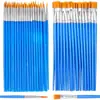 Plumas de Pintura al Óleo Digitales para Niños, Plumas de Contorno Acrílicas, Pinceles para Colorear de Jardín de Infancia, Pinceles de Pelo de Nylon, Venta al por Mayor Transfronteriza