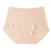 Ropa Interior Sin Costuras 3D para Mujer, Trasero de Durazno, Cintura Media, Entrepierna de Algodón Puro, Antibacteriana, Control de Abdomen Sin Costuras, Levantamiento de Glúteos, Calzones Triángulo Talla Grande para Niñas