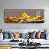 Nuevo estilo chino, pintura decorativa para sala de estar Jinshan, luz de lujo, sofá, fondo de pared, oficina atmosférica, pintura colgante de porcelana de cristal