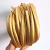 Diadema para el pelo de color caramelo de 1 cm de grosor Accesorios para el pelo DIY Diadema fina de satén Venta directa de fábrica