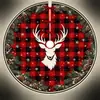Falda para árbol de Navidad, falda redonda para base de árbol de decoración navideña, falda para árbol de tela con diseño de Papá Noel y muñeco de nieve, 120 cm de diámetro