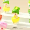 Macetas Creativas de Plantas, Muñecas de Moda y Lindas, Accesorios Decorativos de Caja Sorpresa, Artesanías de Resina, Pequeños Adornos de Escritorio