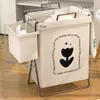 Cesto de roupa suja, recipiente de armazenamento de roupa suja, cesto de lavanderia para banheiro de dormitório estudantil, cesto de lavanderia para banheiro, cesto de roupa suja para casa
