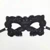 Explosiones Máscara de Mascarada Negra Sexy de Encaje Máscara de Encaje Hueca para Ojos Accesorios para Bares Discotecas Espectáculos Sexuales