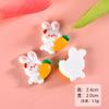 Borboleta desenhos animados fruta coelho comida e jogar acessórios creme cola telefone caso geladeira adesivo cocar hairpin água copo atacado