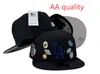 2026 Nueva Gorra de Béisbol de Equipo de Liga de Comercio Exterior Transfronterizo Más Vendida con Patrón Aa, Visera Plana, Gorra de Visera Plana de Talla Moderna