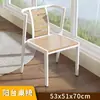 Conjunto de Mesa e Cadeiras de Chá para Lazer ao Ar Livre em Varanda para Vila de Jardim, Mesa e Cadeiras Pequenas Simples para Chá ao Ar Livre Doméstico, Cadeiras de Lazer