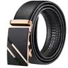 Cinturón para Hombre Cinturón de Hebilla Automática Moda Clásico Versátil Moderno Cinturón para Pantalones Celebridad de Internet Transmisión en Vivo Popular Venta al por Mayor Entrega