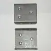 Peça de Fixação Conector Interno Tubo Quadrado Sem Solda Fivela de Fixação Embutida em Forma de U Acessórios 1520X25X30X40X50X60