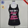 Comercio exterior exportación chaleco deportivo verano fitness running algodón puro top ajustado en forma de I camiseta casual de moda