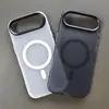 El Nuevo Modelo es Adecuado para Funda de Teléfono Móvil Apple 17Air, Magnética Mate IMD Simple Piel-Sensación Anti-Caída Funda Protectora para iPhone