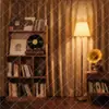 Fundo de sala de transmissão ao vivo material espesso fundo 3D estéreo fundo de cor quente fundo mukbang transmissão ao vivo 3D estéreo