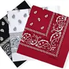 Pañuelo para la cabeza de algodón con diseño de flor de anacardo y paisley americano Para todo el año Pañuelo cuadrado Baotou Pañuelo para la cabeza Hip-Hop Sexy Street Dance Logo personalizado