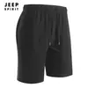 Novos shorts de corrida Jeep Spirit, frescos e estilosos, simples para o dia a dia, calças casuais de secagem rápida para homens